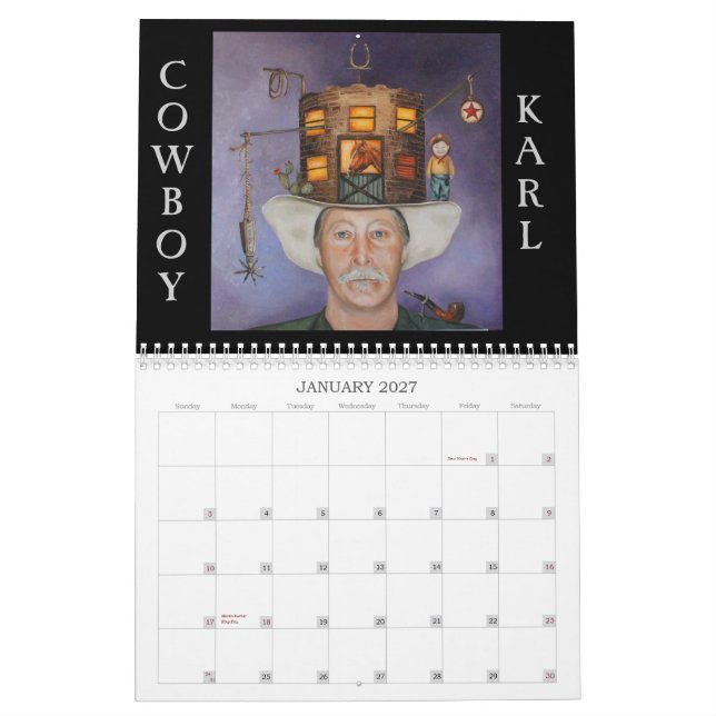2012 Calender HATS Calendar (Jan 2027)