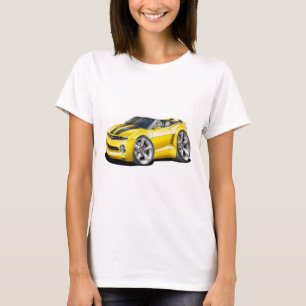 2012 Camaro Yellow-Black Convertible T-Shirt