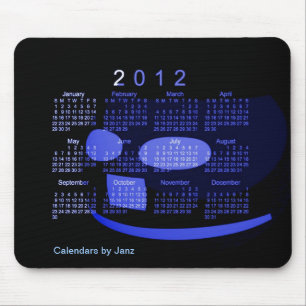 2012 Desk Calendar Mouse Pad