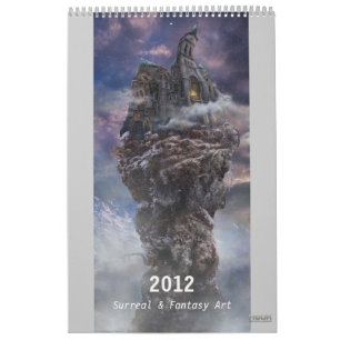 2012 Digital Surreal & Fantasy Art - Wall Calendar