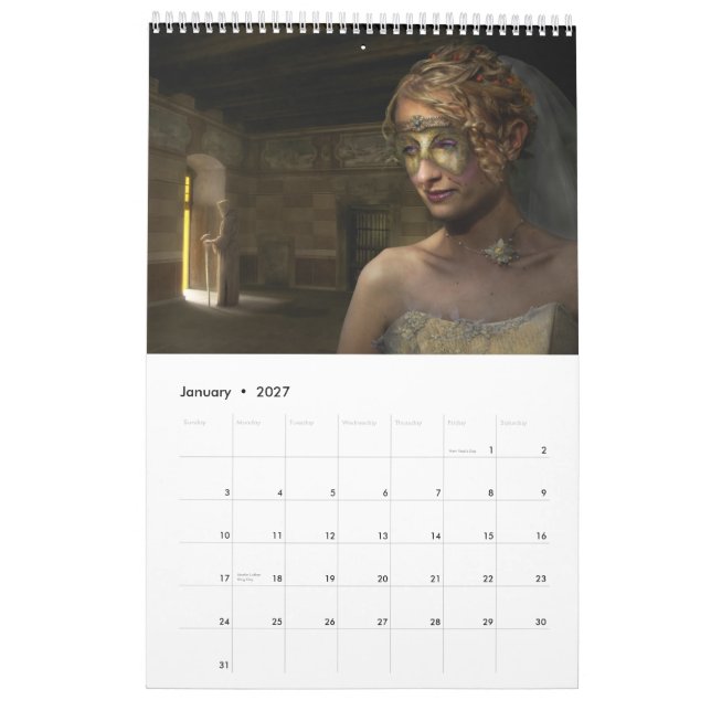 2012 Digital Surreal & Fantasy Art - Wall Calendar (Jan 2027)