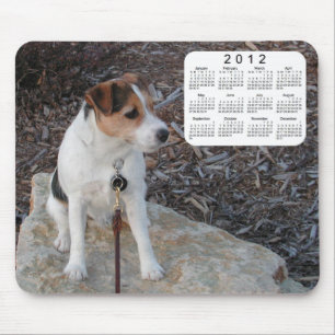 2012 Dog Calendar Mouse Pad