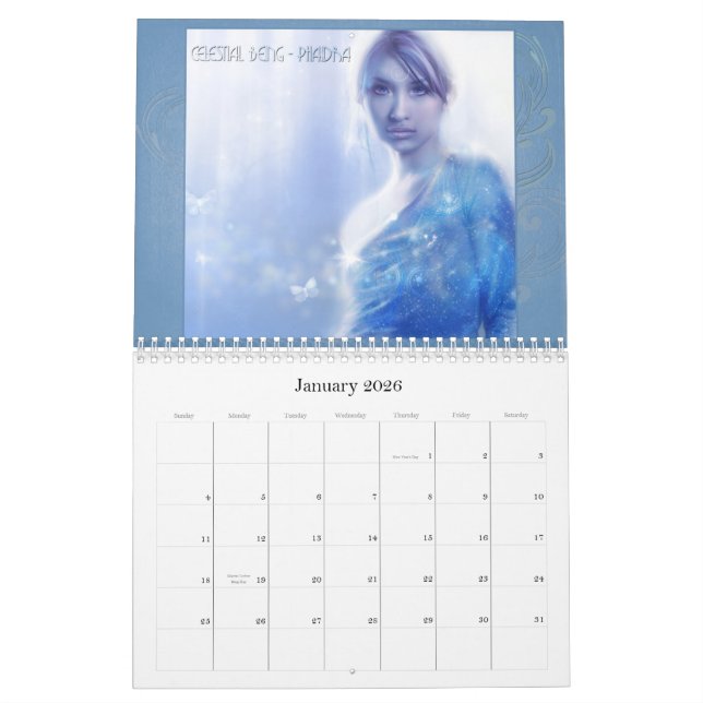 2012 Fantasy Art Calendar (Jan 2026)