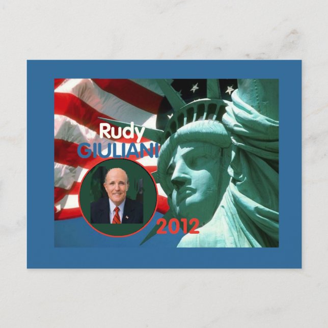 2012 Giuliani Postcard (Front)