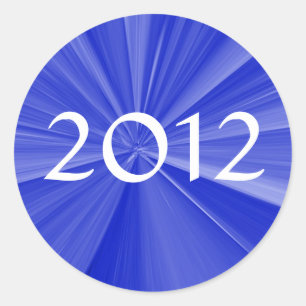2012 Graduation Classic Round Sticker