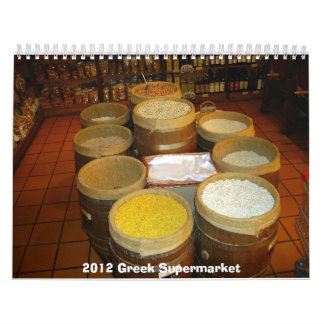 2012 Greek Supermarket Calendar