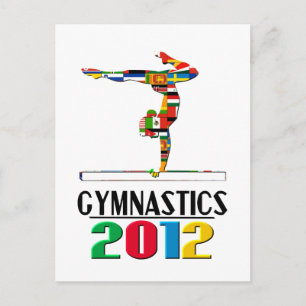 2012: Gymnastics Postcard