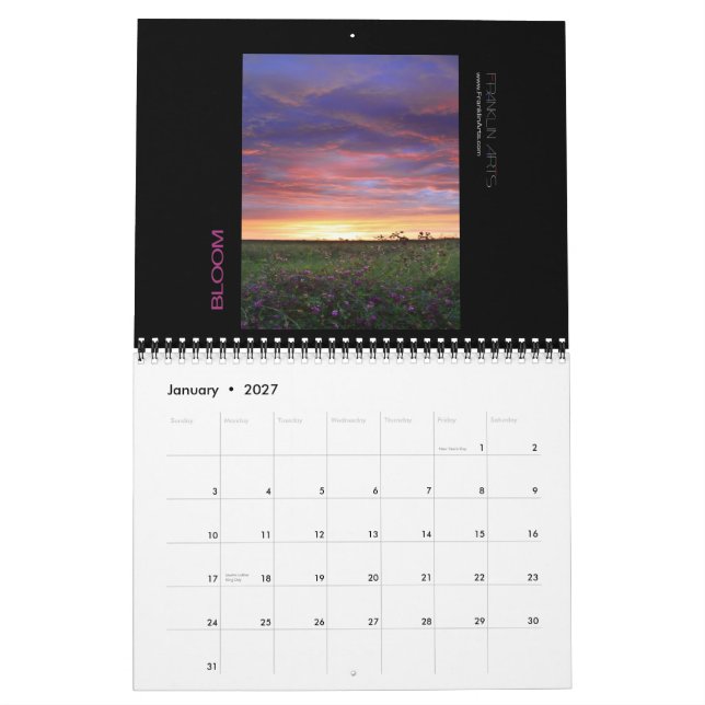 2012 HDR Calendar (Jan 2027)