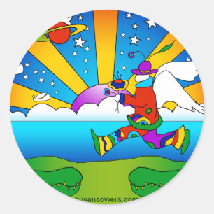 2012 - It's Not the End, It's Only the Beginning Classic Round Sticker