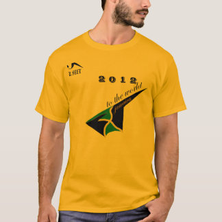 2012 Jamaica Gold Olympic Tshirt