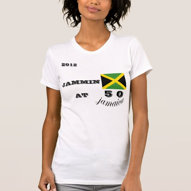 2012 Jamaica Jammin 50 T Shirt (Front)