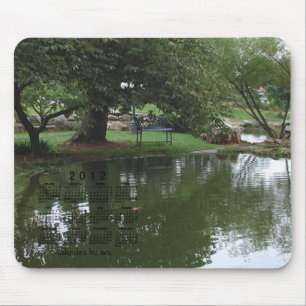 2012 Landscape Calendar Mouse Pad