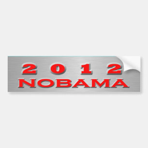 2012 Nobama Bumper Sticker
