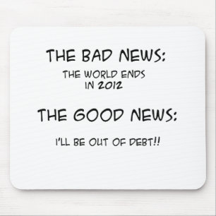2012 Out of Debt Mouse Pad