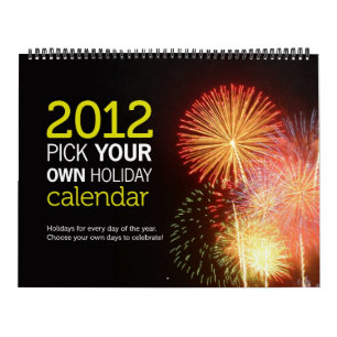 2012 Pick Your Own Holiday Calendar