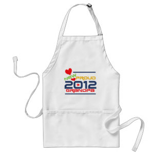 2012 Proud Grandpa T-shirts and Gifts Standard Apron