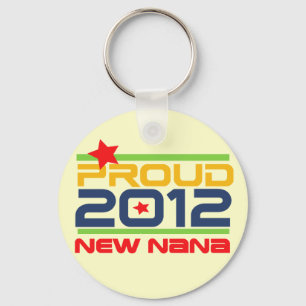 2012 Proud Nana T-shirts and Gifts Key Ring