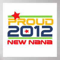 2012 Proud Nana T-shirts and Gifts