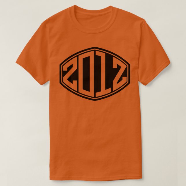2012 Retro Hipster Birthday T-Shirt (Design Front)
