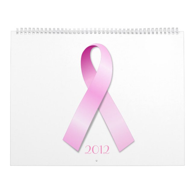 2012 School Year Calendar "Pink Ribbon" (Cover)