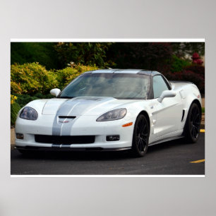 2013 60th Anniversary C6 Corvette ZR1 Poster