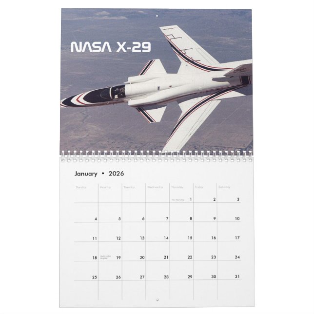 2013 AIRPLANE calendar - HAPPY NEW YEAR! (Jan 2026)