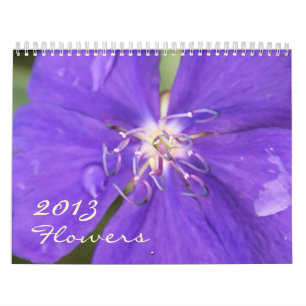 2013 beautiful flowers photography calender calendar