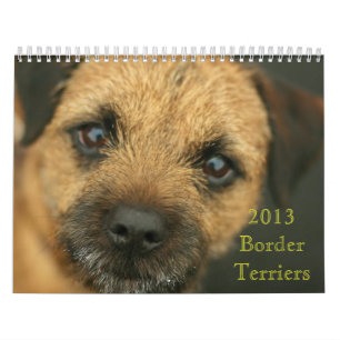 2013 Border Terrier Calendar