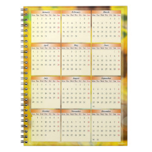 2013 Calendar Notebook