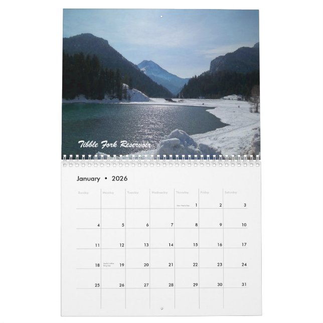2013 Calendar Of Scenic Spots In Utah (Jan 2026)