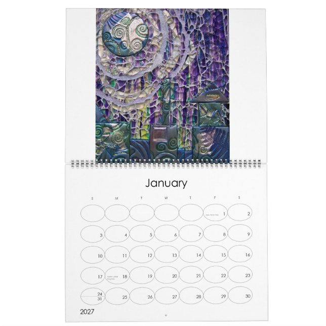 2013 Calendar - Susan Crocenzi (Jan 2027)