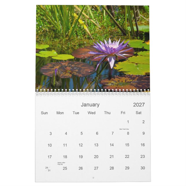 2013 Calendar - The Shotwell Collection I (Jan 2027)