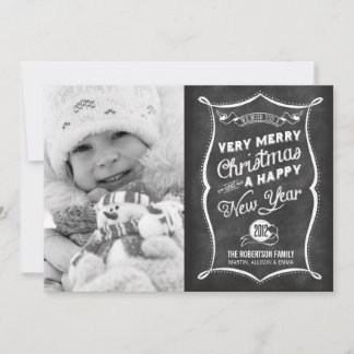 2013 CARD LINK BELOW | Chalkboard 2012 Christmas