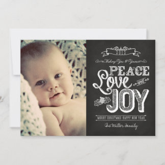2013 CARD LINK BELOW | Chalkboard Peace, Love 2012