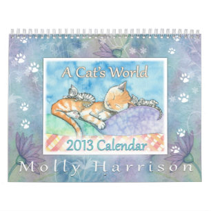 2013 Cat Calendar by Molly Harrison