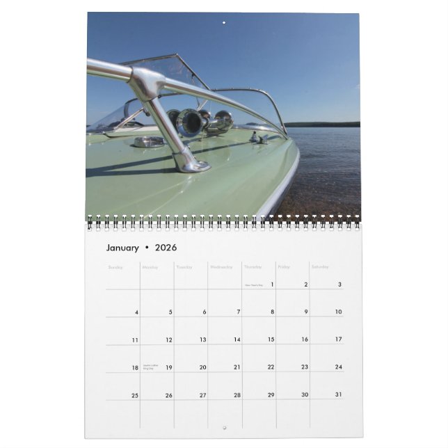 2013 CGOAMN Classic Glastron Calendar (Jan 2026)