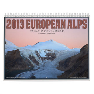 2013 European Alps Calendar