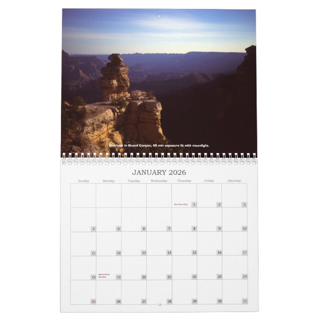 2013 Excelsus Photo Calendar (Jan 2026)