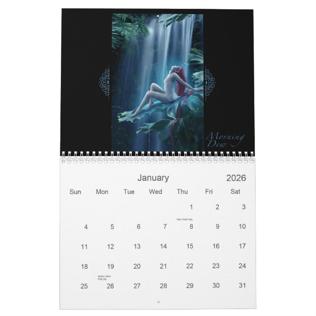 2013 Fantasy Calendar (Jan 2026)