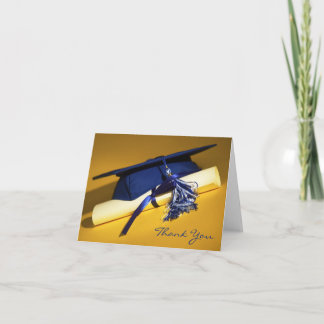 2013 Graduation Diploma Photo Thank-You Card