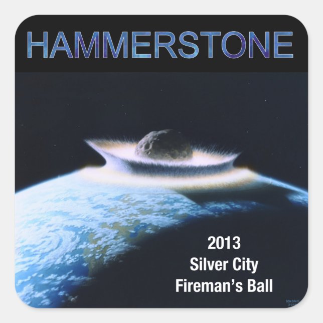 2013 Hammerstone Band Sticker (Front)
