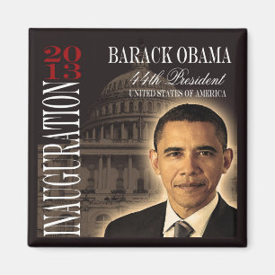 2013 Inaugural Obama Magnet