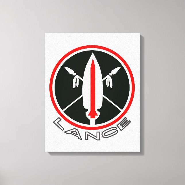 2013 Lance Missile Canvas Print (Front)