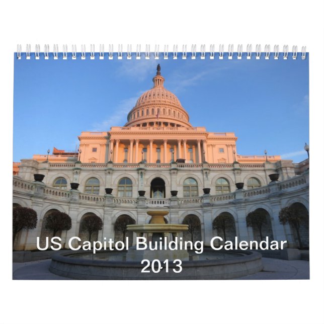2013 (not 2025) US Capitol Building Calendar (Cover)