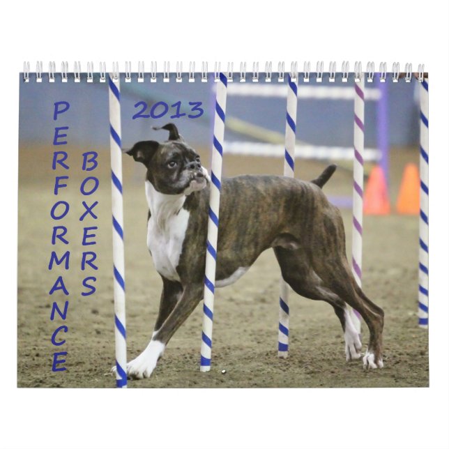 2013 Performance Boxer Calendar (Cover)