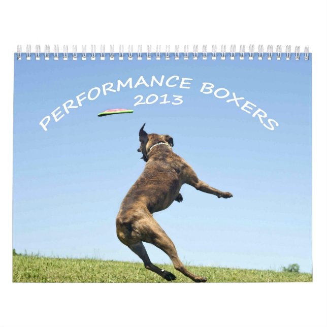 2013 Performance Boxer Calendar (Cover)
