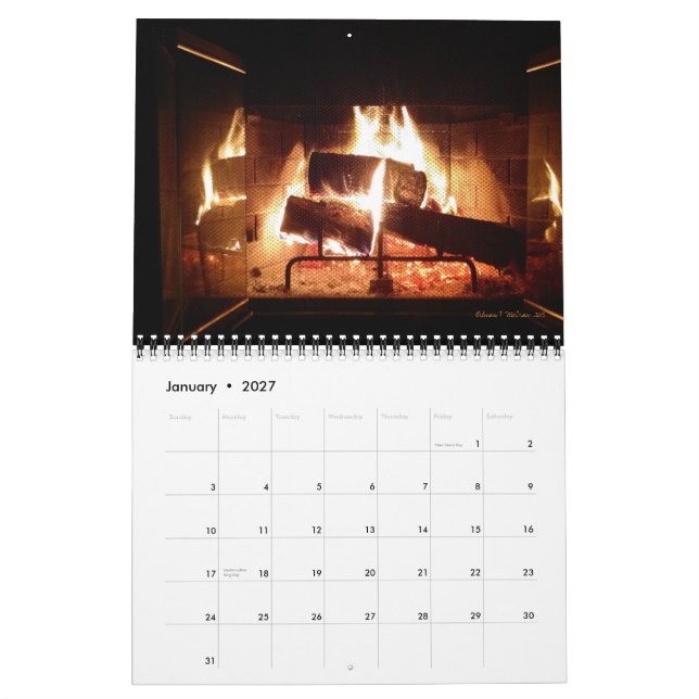 2013 Sister Project Calendar (Jan 2027)
