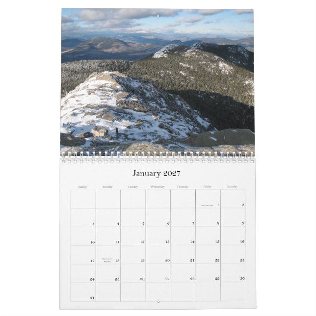 2013 Standard Wild New Hampshire Wall Calendar (Jan 2027)