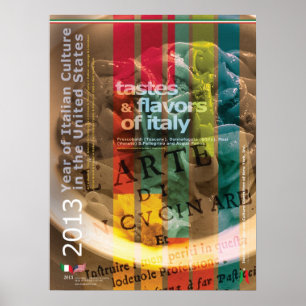 2013 Year of Italian Culture Italy Food Poster