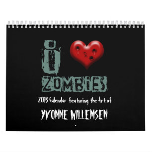 2013 zombie calendar